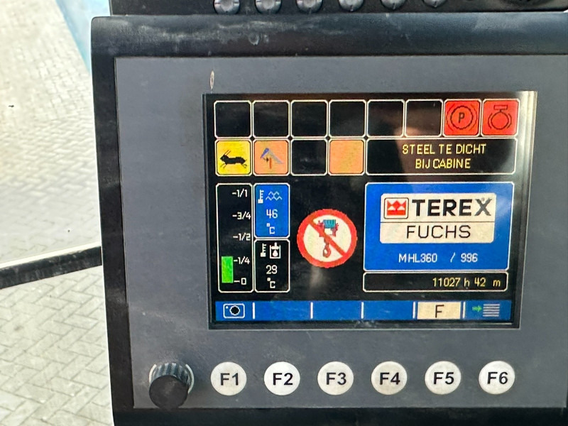 Waste/ Industry handler Terex MHL 360 OVERSLAGKRAAN / MATERIAL HANDLER / UMSCHLAGBAGGER - TOP ZUSTAND: picture 7