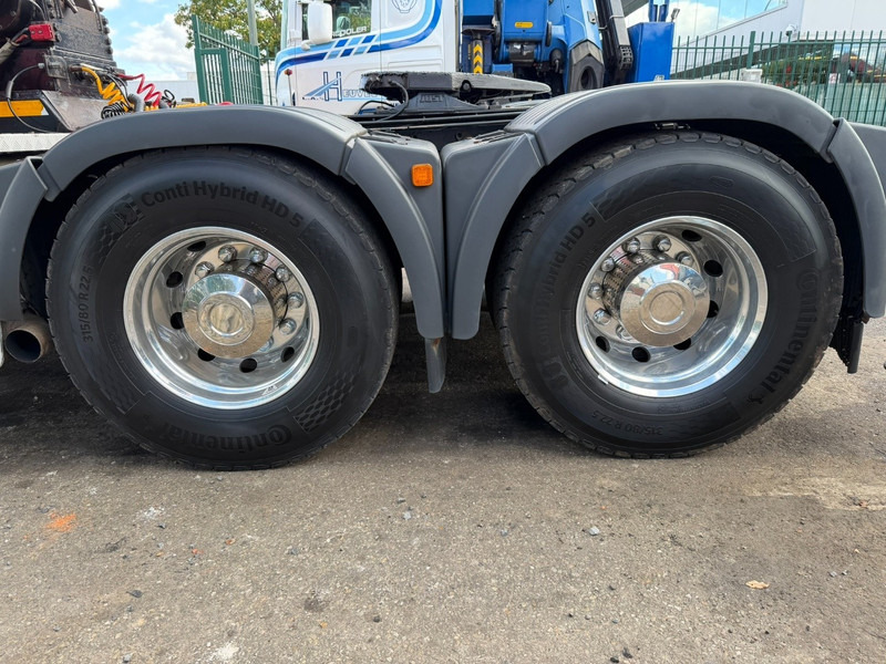 Tractor unit MAN TGA 33.530 6x4 - 90T ZSM + KRAN HMF 3720 K6 (17.3m) - RETARDER - MANUAL ZF - EURO 3 - 590.000km - ALCOA -  BIG AXLES HUB REDUCTION - BE TRUCK - TOP CONDITION: picture 11