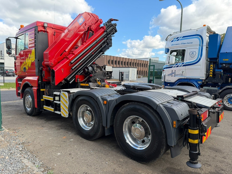MAN TGA 33.530 6x4 - 90T ZSM + KRAN HMF 3720 K6 (17.3m) - RETARDER - MANUAL ZF - EURO 3 - 590.000km - ALCOA - BIG AXLES HUB REDUCTION - BE TRUCK - TOP CONDITION - Tractor unit: picture 5 MAN TGA 33.530 6x4 - 90T ZSM + KRAN HMF 3720 K6 (17.3m) - RETARDER - MANUAL ZF - EURO 3 - 590.000km - ALCOA - BIG AXLES HUB REDUCTION - BE TRUCK - TOP CONDITION - Tractor unit: picture 5