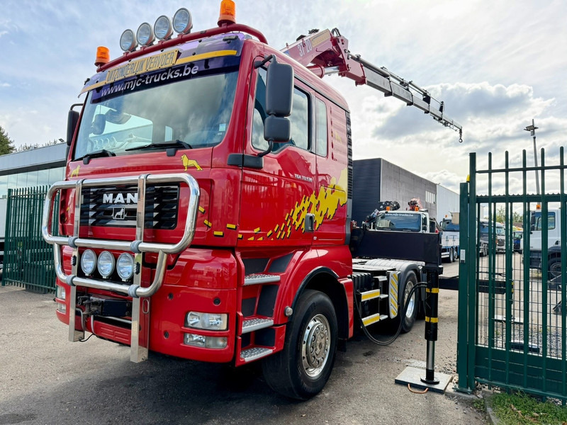MAN TGA 33.530 6x4 - 90T ZSM + KRAN HMF 3720 K6 (17.3m) - RETARDER - MANUAL ZF - EURO 3 - 590.000km - ALCOA - BIG AXLES HUB REDUCTION - BE TRUCK - TOP CONDITION - Tractor unit: picture 4 MAN TGA 33.530 6x4 - 90T ZSM + KRAN HMF 3720 K6 (17.3m) - RETARDER - MANUAL ZF - EURO 3 - 590.000km - ALCOA - BIG AXLES HUB REDUCTION - BE TRUCK - TOP CONDITION - Tractor unit: picture 4
