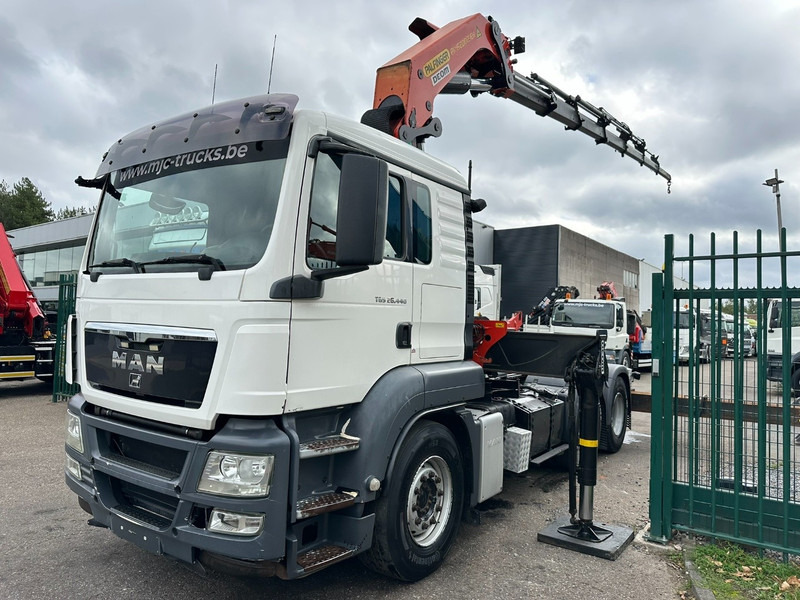 MAN TGS 26.440 6X4 SZM + (22m) KRAN PALFINGER PK62002 E 6x H + 1ME - RETARDER - EURO 5 - BE TRUCK - Tractor unit: picture 4 MAN TGS 26.440 6X4 SZM + (22m) KRAN PALFINGER PK62002 E 6x H + 1ME - RETARDER - EURO 5 - BE TRUCK - Tractor unit: picture 4