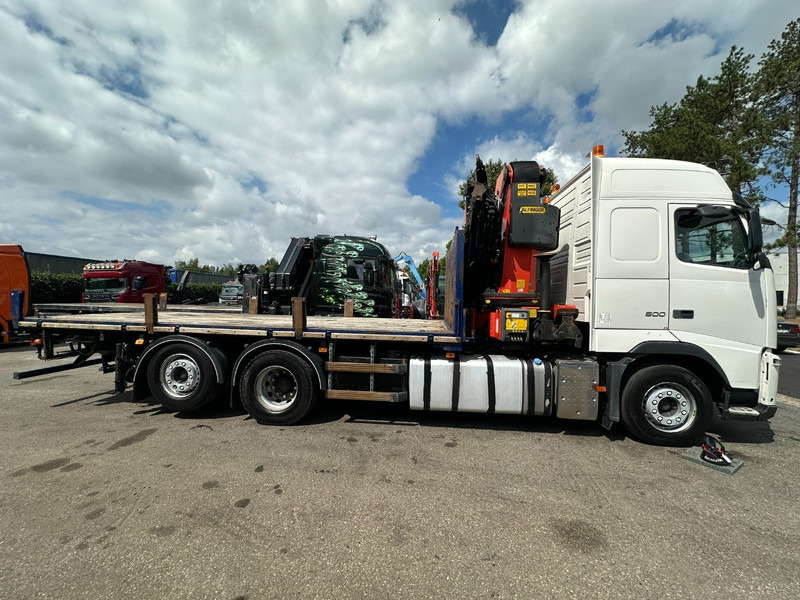 Volvo FH 500 6X2 PRITSCHE + KRAN PALFINGER PK50002 E 6x - RETARDER - PLATFORM 6m20 - TWISTLOCKS 20' - 561.000km - EURO 5 - Dropside/ Flatbed truck, Crane truck: picture 5 Volvo FH 500 6X2 PRITSCHE + KRAN PALFINGER PK50002 E 6x - RETARDER - PLATFORM 6m20 - TWISTLOCKS 20' - 561.000km - EURO 5 - Dropside/ Flatbed truck, Crane truck: picture 5
