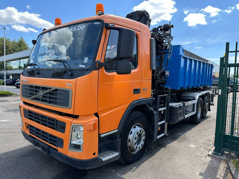 Volvo FM9-300 6x2 HOOKLIFT + HIAB 122 B-2 CL + ROTATOR - LIFT + STEERING AXLE - A/C - EURO 5 - INCL. CONTAINER - BE TRUCK - Hook lift truck, Crane truck: picture 3 Volvo FM9-300 6x2 HOOKLIFT + HIAB 122 B-2 CL + ROTATOR - LIFT + STEERING AXLE - A/C - EURO 5 - INCL. CONTAINER - BE TRUCK - Hook lift truck, Crane truck: picture 3