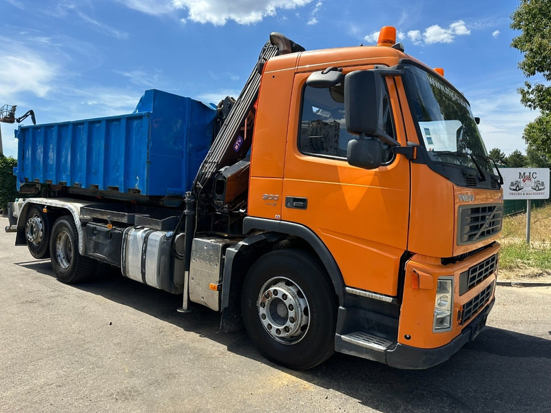 Volvo FM9-300 6x2 HOOKLIFT + HIAB 122 B-2 CL + ROTATOR - LIFT + STEERING AXLE - A/C - EURO 5 - INCL. CONTAINER - BE TRUCK - Hook lift truck, Crane truck: picture 1 Volvo FM9-300 6x2 HOOKLIFT + HIAB 122 B-2 CL + ROTATOR - LIFT + STEERING AXLE - A/C - EURO 5 - INCL. CONTAINER - BE TRUCK - Hook lift truck, Crane truck: picture 1
