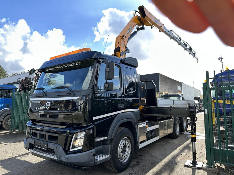Volvo FMX 370 6x2 PLATFORM 6M35 + CRANE EFFER 215/6S -*127.000km* - LIFT AXLE - DOUBLE WHEELS - I SHIFT - EURO 6 - BE PAPERS - Crane truck: picture 5 Volvo FMX 370 6x2 PLATFORM 6M35 + CRANE EFFER 215/6S -*127.000km* - LIFT AXLE - DOUBLE WHEELS - I SHIFT - EURO 6 - BE PAPERS - Crane truck: picture 5