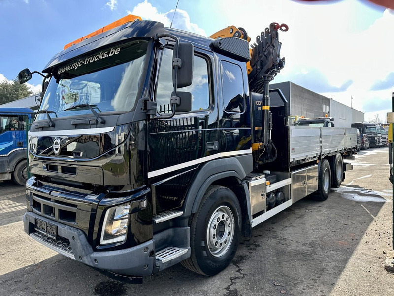 Volvo FMX 370 6x2 PLATFORM 6M35 + CRANE EFFER 215/6S -*127.000km* - LIFT AXLE - DOUBLE WHEELS - I SHIFT - EURO 6 - BE PAPERS - Crane truck: picture 4 Volvo FMX 370 6x2 PLATFORM 6M35 + CRANE EFFER 215/6S -*127.000km* - LIFT AXLE - DOUBLE WHEELS - I SHIFT - EURO 6 - BE PAPERS - Crane truck: picture 4