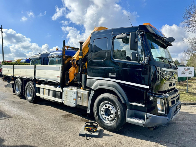 Volvo FMX 370 6x2 PRITSCHE 6M35 + KRAN EFFER 215/6S -*127.000km* - LIFT AXLE - DOUBLE WHEELS - I SHIFT - EURO 6 - BE PAPERS - Dropside/ Flatbed truck, Crane truck: picture 1 Volvo FMX 370 6x2 PRITSCHE 6M35 + KRAN EFFER 215/6S -*127.000km* - LIFT AXLE - DOUBLE WHEELS - I SHIFT - EURO 6 - BE PAPERS - Dropside/ Flatbed truck, Crane truck: picture 1