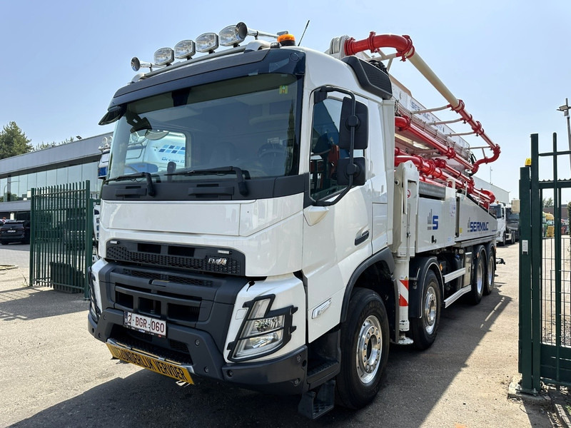 Volvo FMX 500 8x4 + SERMAC 5Z42 BETONPUMP 42m! - *108.000km* - TÜV 11/2025 - ALCOA - HUB REDUCTION - TOP CONDITION - BELGIAN TRUCK - Concrete pump truck: picture 4 Volvo FMX 500 8x4 + SERMAC 5Z42 BETONPUMP 42m! - *108.000km* - TÜV 11/2025 - ALCOA - HUB REDUCTION - TOP CONDITION - BELGIAN TRUCK - Concrete pump truck: picture 4