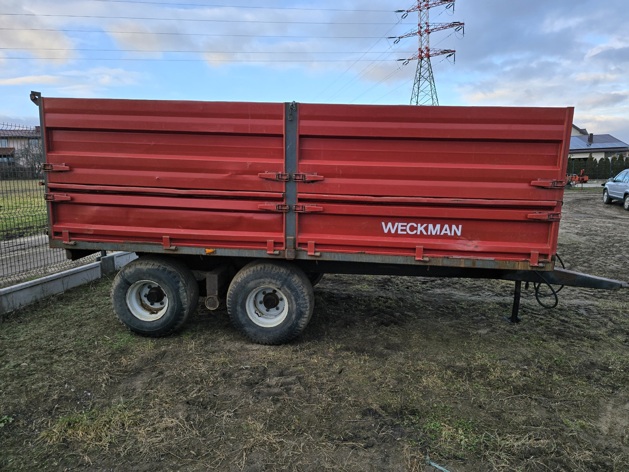 WECKMAN 11 t - Farm tipping trailer/ Dumper: picture 1 WECKMAN 11 t - Farm tipping trailer/ Dumper: picture 1