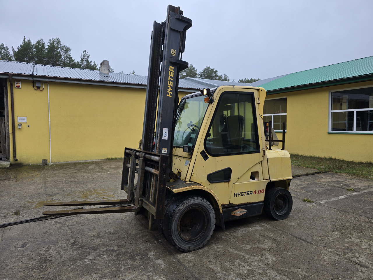 Hyster H4.00XM-5 - Diesel forklift: picture 1 Hyster H4.00XM-5 - Diesel forklift: picture 1
