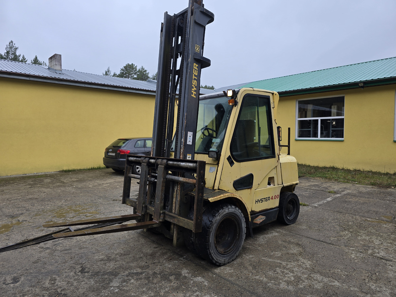 Hyster H4.00XM-5 - Diesel forklift: picture 5 Hyster H4.00XM-5 - Diesel forklift: picture 5