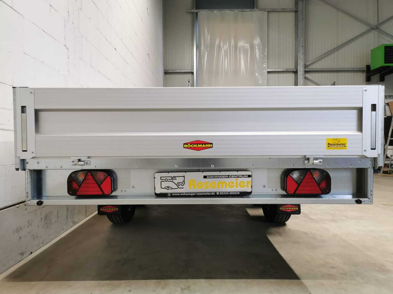 New Dropside/ Flatbed trailer BOECKMANN HL-AL 3718/27 Eco XXL Hochlader: picture 12