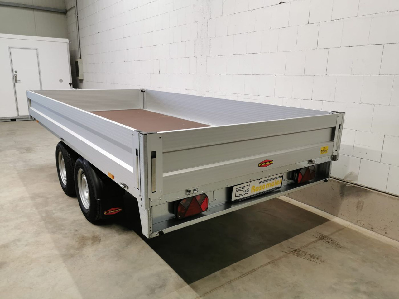 New Dropside/ Flatbed trailer BOECKMANN HL-AL 3718/27 Eco XXL Hochlader: picture 15