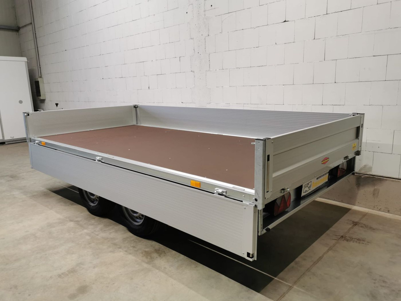 New Dropside/ Flatbed trailer BOECKMANN HL-AL 3718/27 Eco XXL Hochlader: picture 10