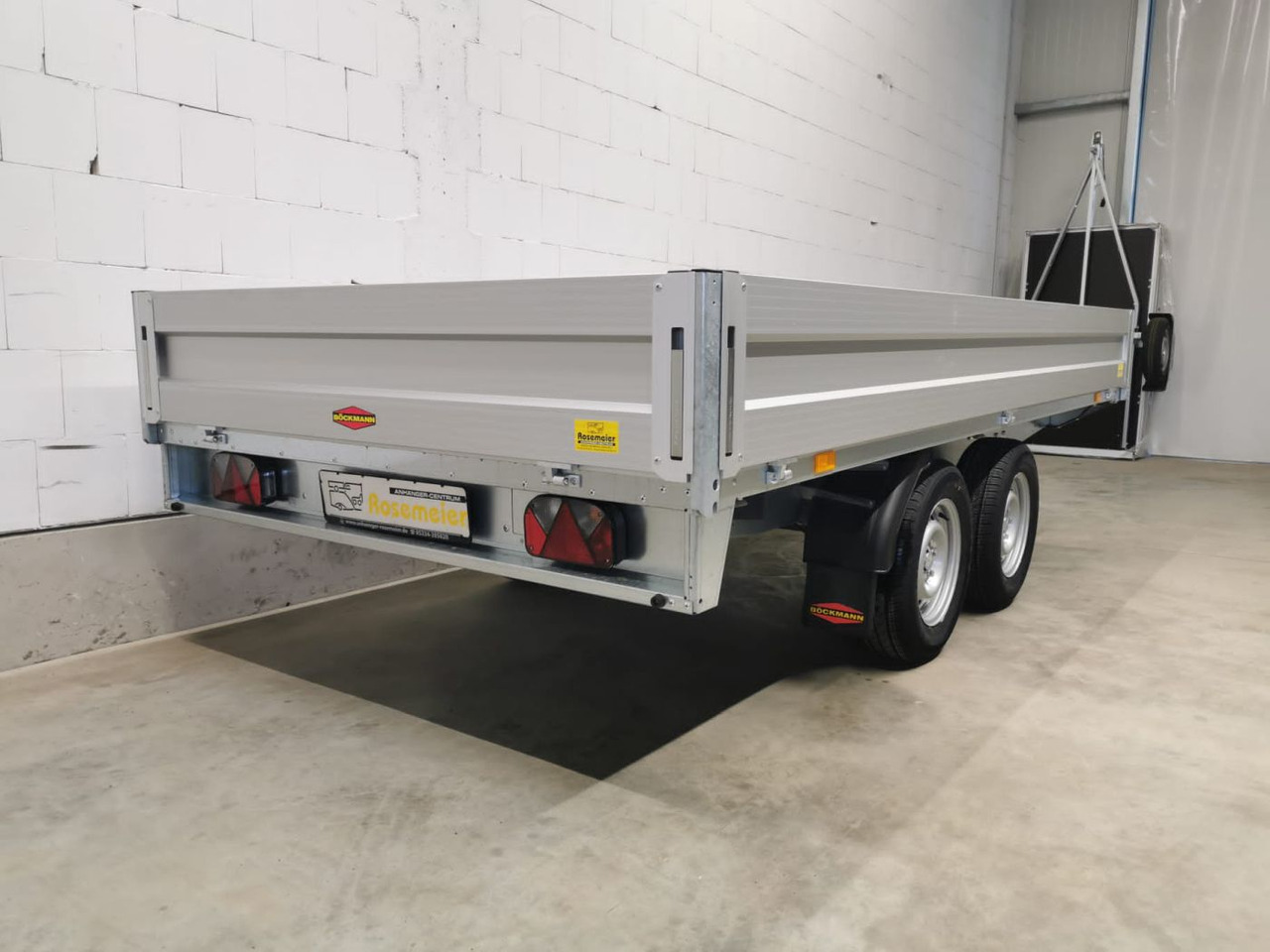 New Dropside/ Flatbed trailer BOECKMANN HL-AL 3718/27 Eco XXL Hochlader: picture 8