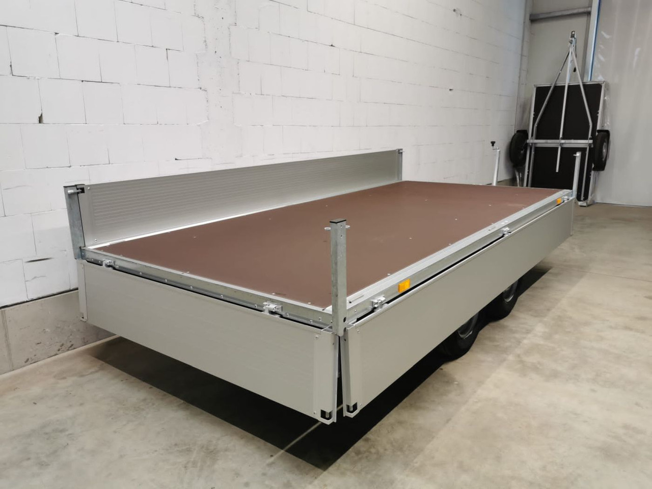 New Dropside/ Flatbed trailer BOECKMANN HL-AL 3718/27 Eco XXL Hochlader: picture 26