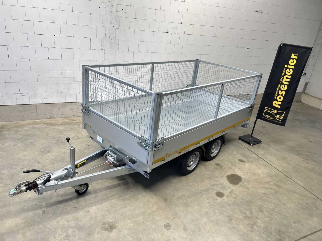 New Tipper trailer EDUARD 3116-4-1O3-2563-P Gitter Rückwärtskipper: picture 29