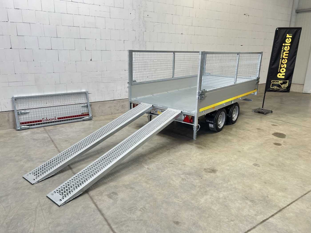 New Tipper trailer EDUARD 3116-4-1O3-2563-P Gitter Rückwärtskipper: picture 9