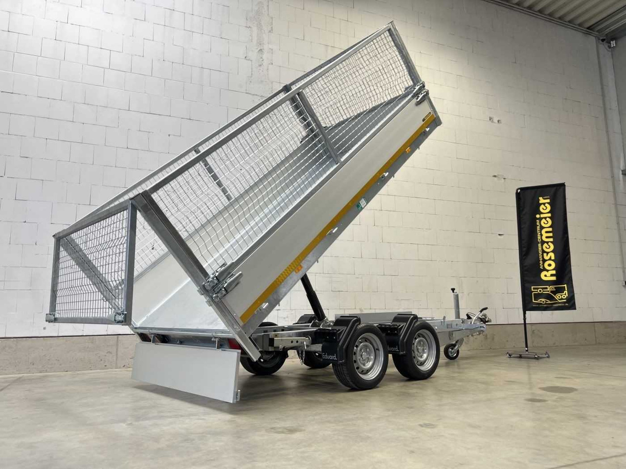 New Tipper trailer EDUARD 3116-4-1O3-2563-P Gitter Rückwärtskipper: picture 19