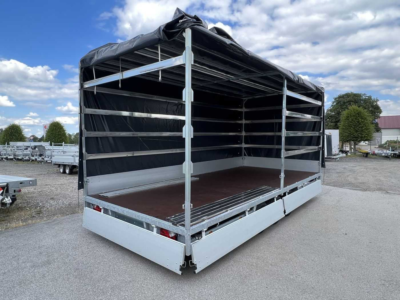 New Curtainsider trailer HULCO Medax-3 3500 Plane Hochlader: picture 10