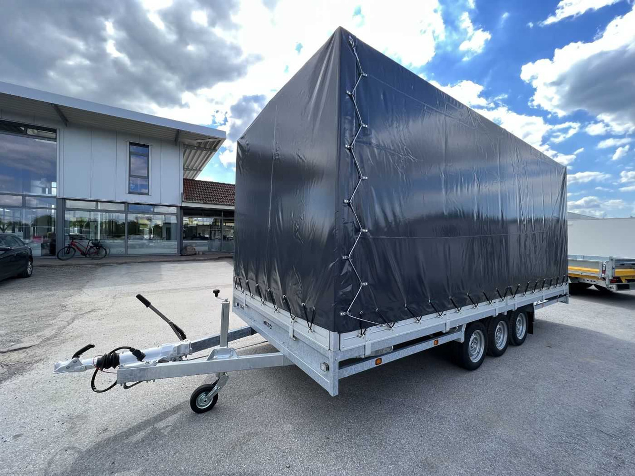 New Curtainsider trailer HULCO Medax-3 3500 Plane Hochlader: picture 17