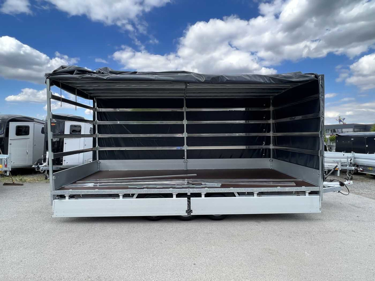New Curtainsider trailer HULCO Medax-3 3500 Plane Hochlader: picture 13