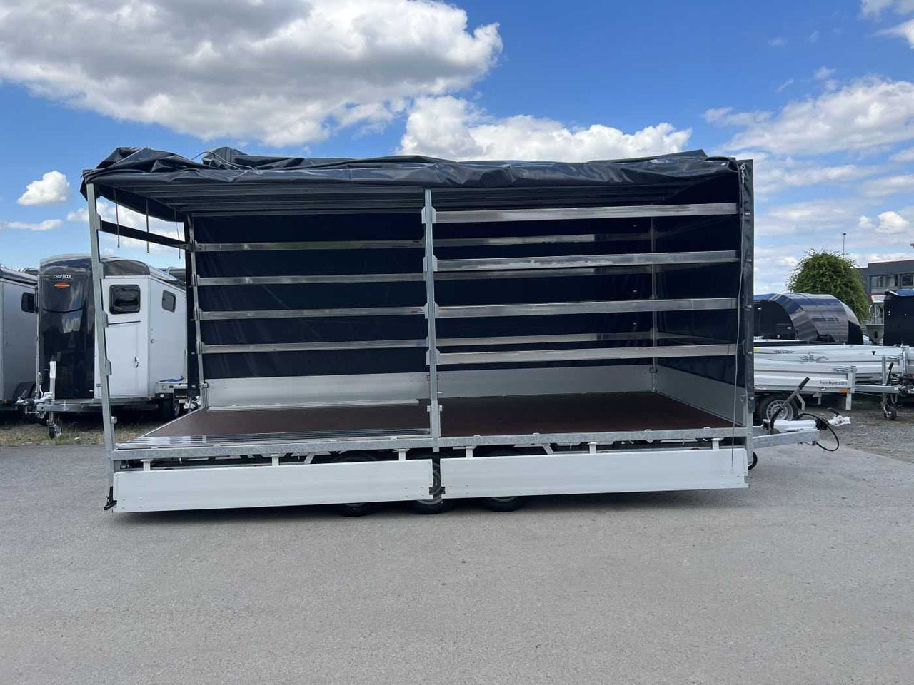 New Curtainsider trailer HULCO Medax-3 3500 Plane Hochlader: picture 9
