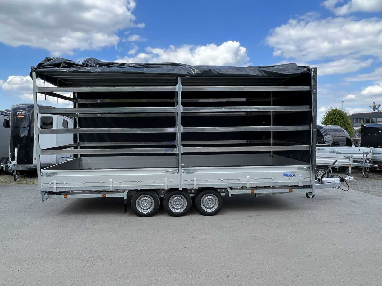 New Curtainsider trailer HULCO Medax-3 3500 Plane Hochlader: picture 19