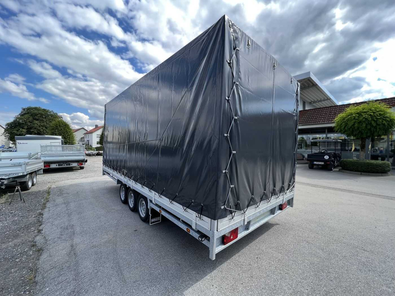 New Curtainsider trailer HULCO Medax-3 3500 Plane Hochlader: picture 18