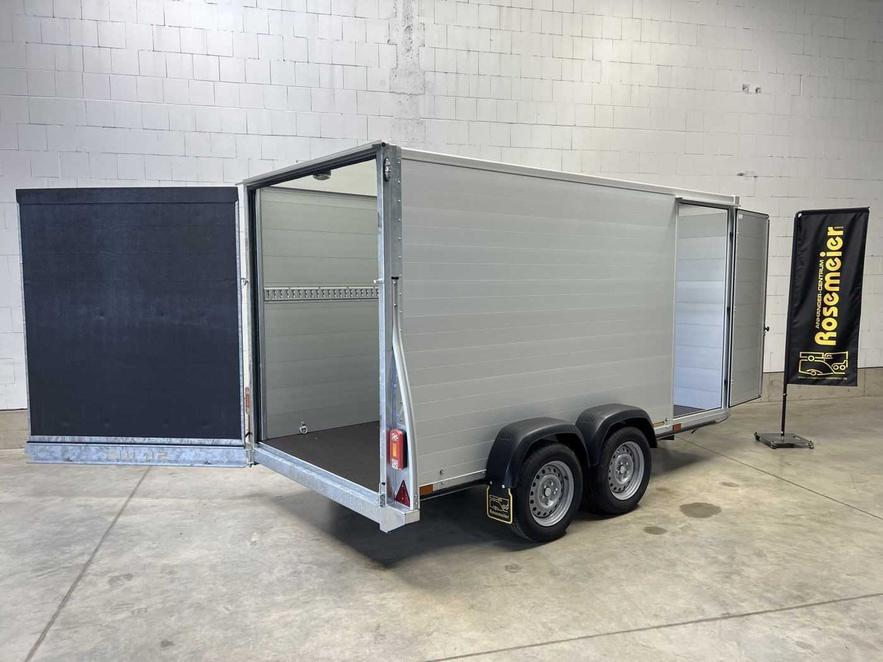 New Closed box trailer Kargo G150 Kofferanhänger Sirius: picture 15