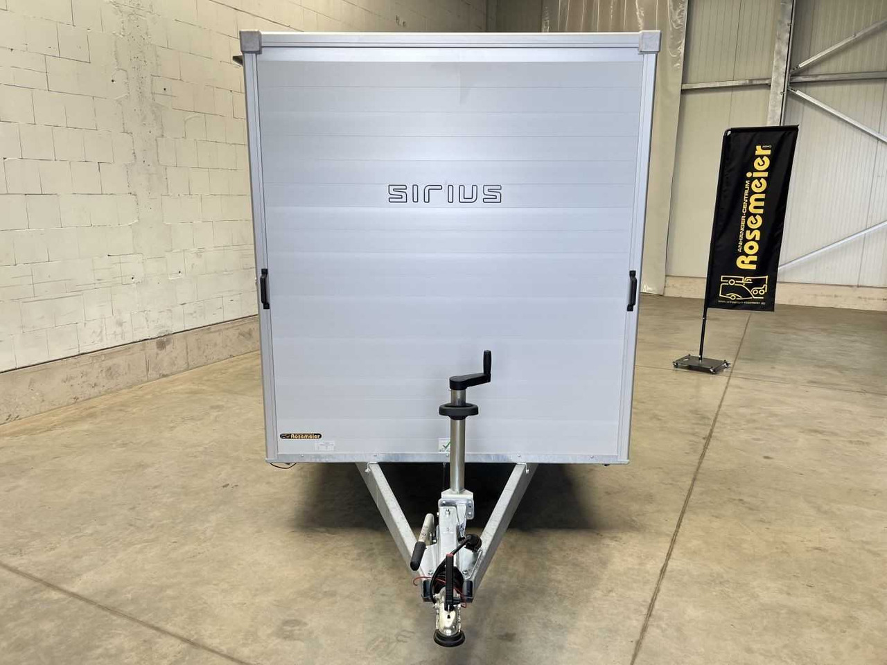 New Closed box trailer Kargo G150 Kofferanhänger Sirius: picture 28