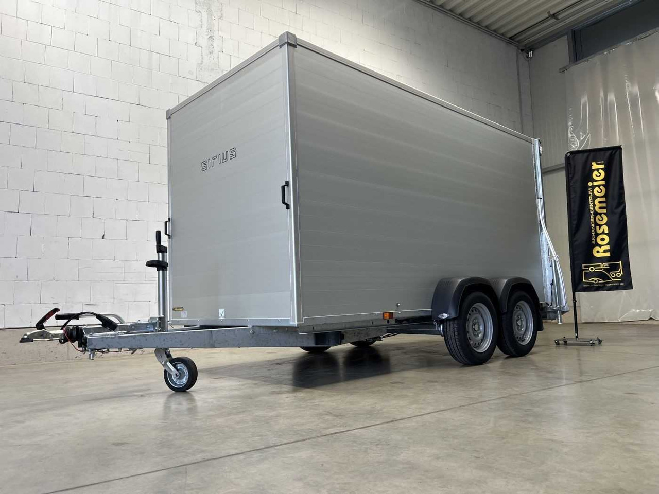 New Closed box trailer Kargo G150 Kofferanhänger Sirius: picture 30