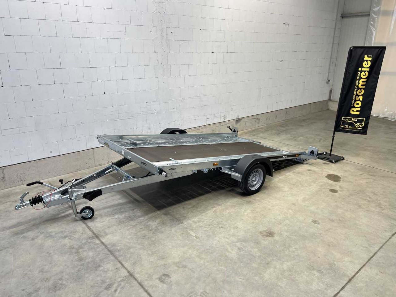 New Autotransporter trailer MARTZ GT Tieflader 350 1,8 T Holz Autotransporter: picture 15