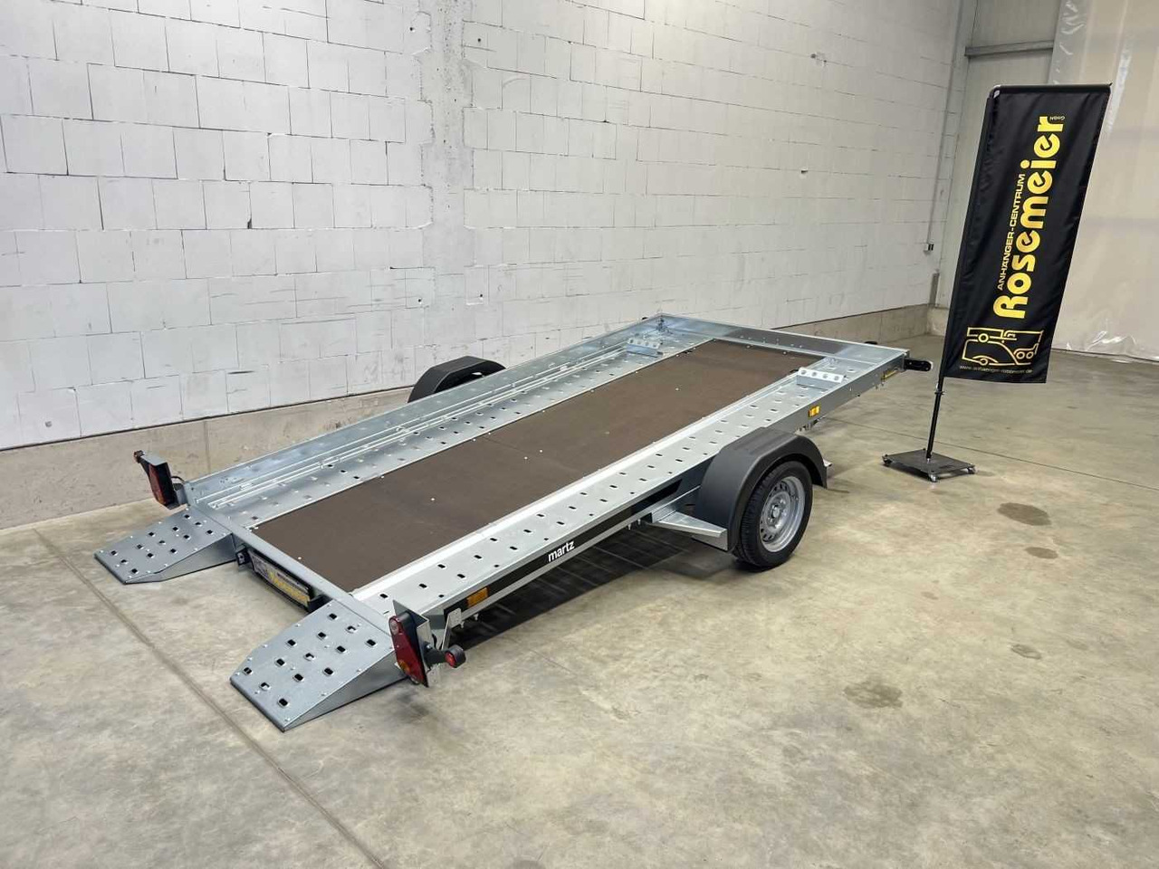 New Autotransporter trailer MARTZ GT Tieflader 350 1,8 T Holz Autotransporter: picture 9