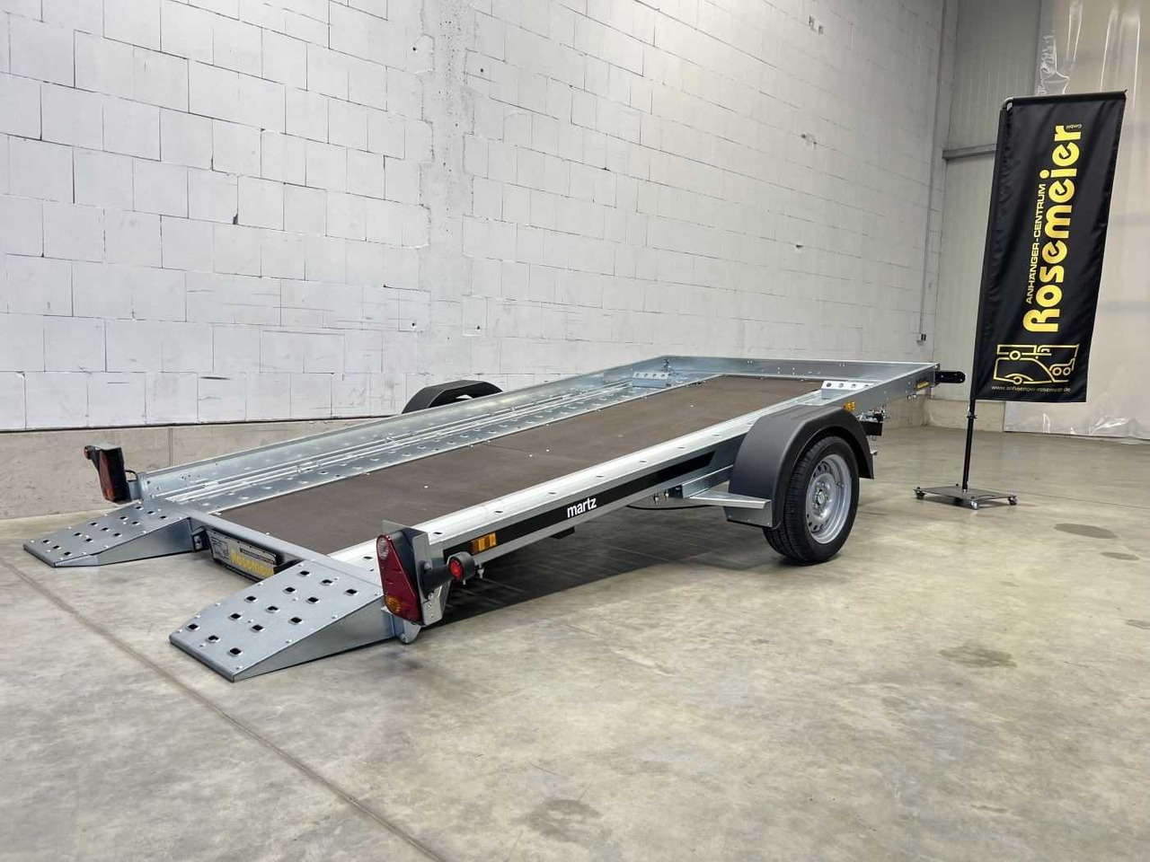 New Autotransporter trailer MARTZ GT Tieflader 350 1,8 T Holz Autotransporter: picture 10