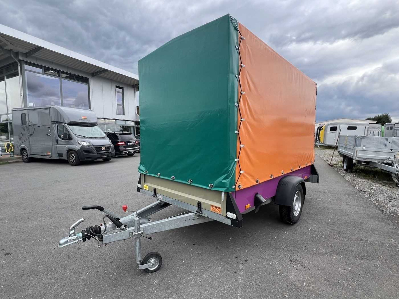 ROSEMEIER VE Spectrum C 13.30 mit Plane Kastenanhänger gebrem - Car trailer: picture 5 ROSEMEIER VE Spectrum C 13.30 mit Plane Kastenanhänger gebrem - Car trailer: picture 5