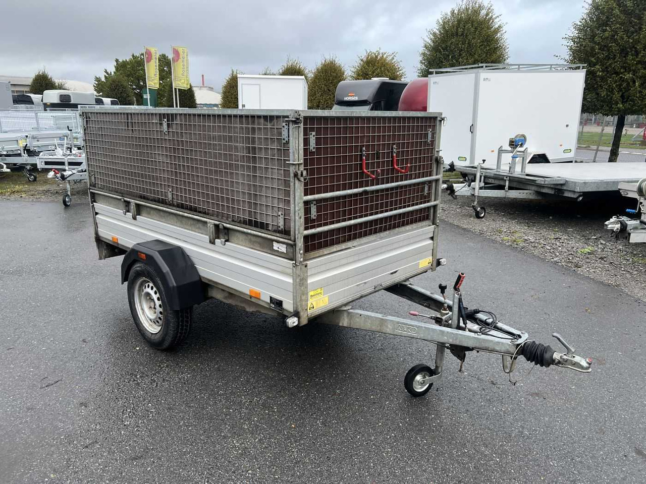 SARIS BMG135V McAlu Compact Gitter Kastenanhänger gebr - Car trailer: picture 1 SARIS BMG135V McAlu Compact Gitter Kastenanhänger gebr - Car trailer: picture 1