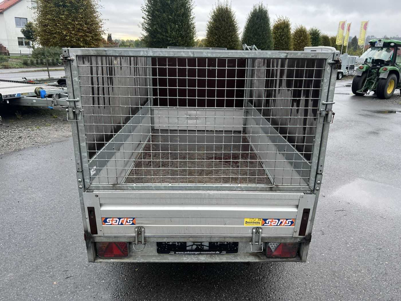 SARIS BMG135V McAlu Compact Gitter Kastenanhänger gebr - Car trailer: picture 4 SARIS BMG135V McAlu Compact Gitter Kastenanhänger gebr - Car trailer: picture 4
