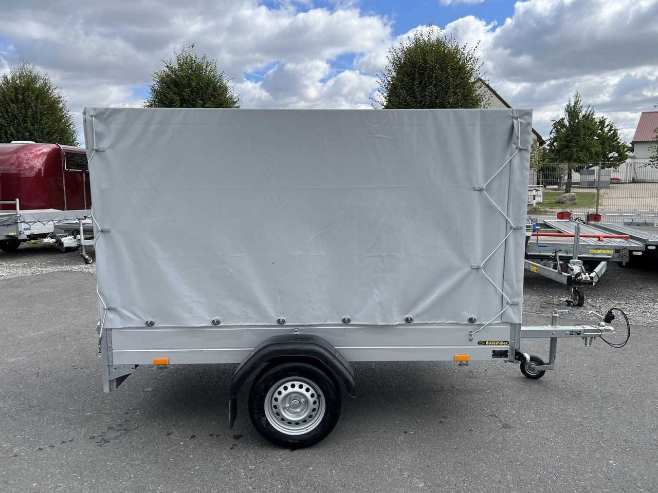 SARIS McAlu Pro DV75 mit Plane Kastenanhänger ungebrem - Car trailer: picture 2 SARIS McAlu Pro DV75 mit Plane Kastenanhänger ungebrem - Car trailer: picture 2