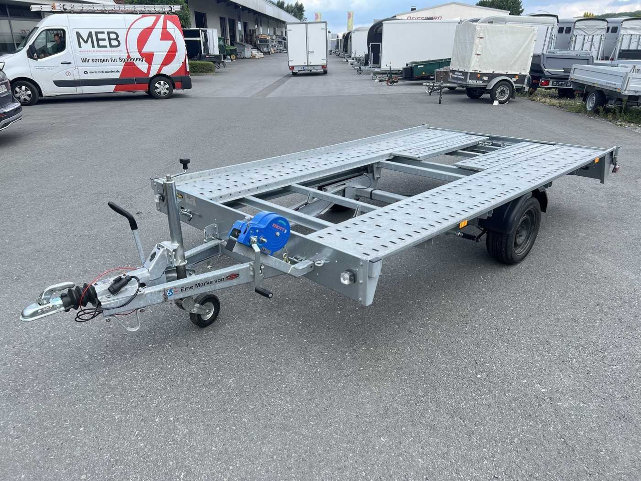 Autotransporter trailer TPV HL-EBK 3520/18 Autotransporter: picture 7 Autotransporter trailer TPV HL-EBK 3520/18 Autotransporter: picture 7