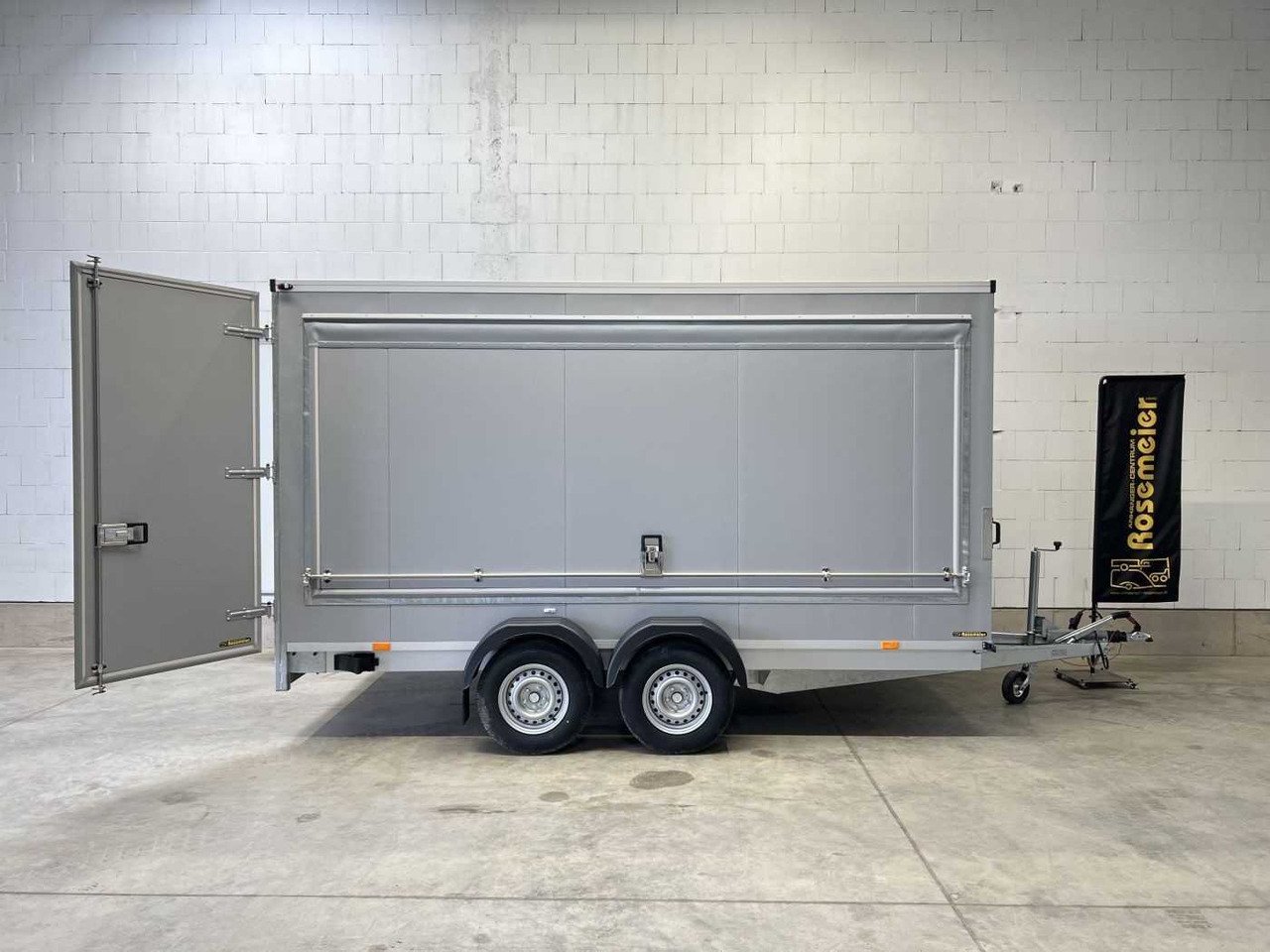 New Closed box trailer VEZEKO TK D 27.40 Flügeltüren+Seitenkl Promotionanhänger: picture 7