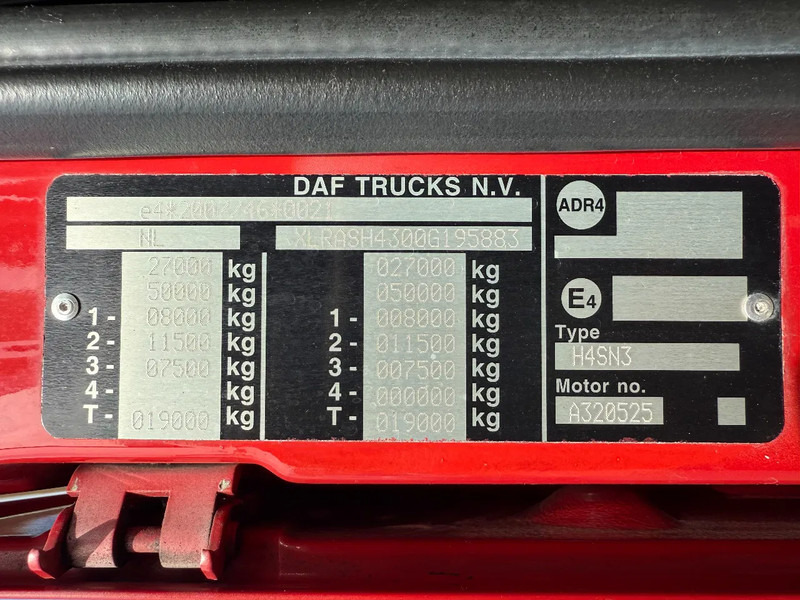 Cab chassis truck DAF XF 480 XF480 6X2 SSC CHASSIS EURO6 HOLLAND TRUCK TUV 4-2026 Smart Tacho: picture 11 Cab chassis truck DAF XF 480 XF480 6X2 SSC CHASSIS EURO6 HOLLAND TRUCK TUV 4-2026 Smart Tacho: picture 11