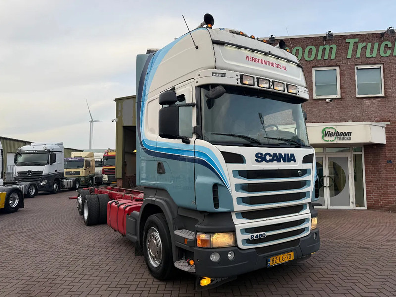 Scania R480 R480 6X2 Topline chassis / Retarder / Lift axle / euro5 / Holland Truck - Cab chassis truck: picture 1 Scania R480 R480 6X2 Topline chassis / Retarder / Lift axle / euro5 / Holland Truck - Cab chassis truck: picture 1
