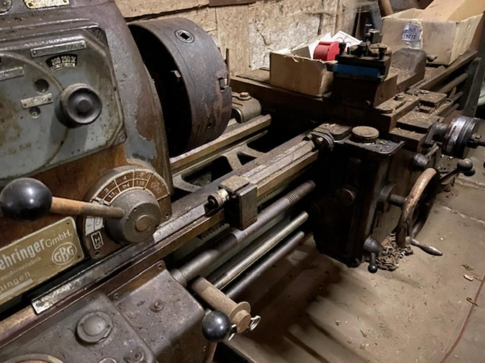 Drehmaschine VDF Boehringer L&Z Drehbank + Zubehör - Metal lathe: picture 2 Drehmaschine VDF Boehringer L&Z Drehbank + Zubehör - Metal lathe: picture 2