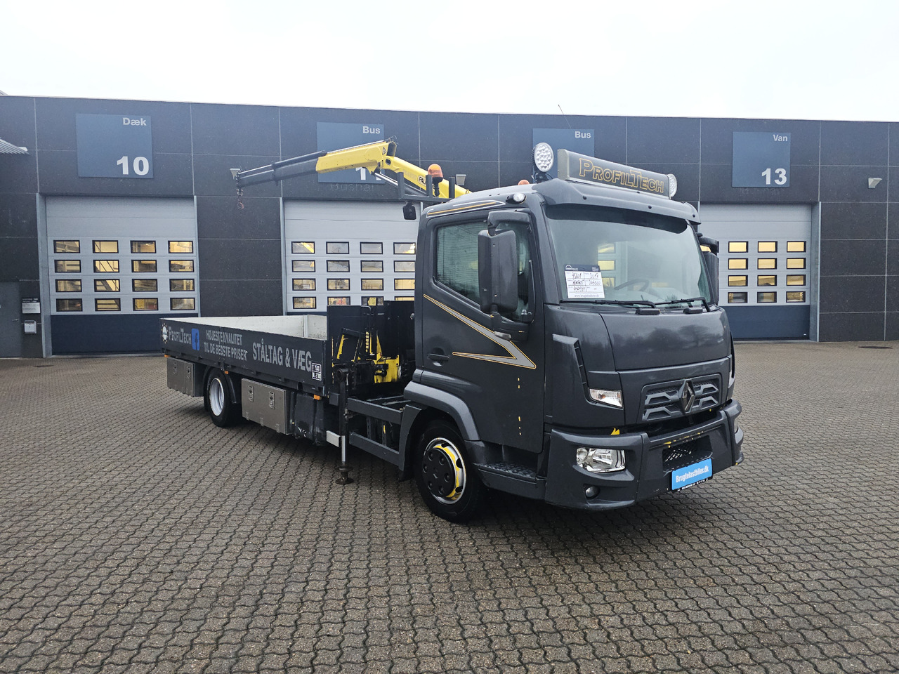 Renault D-Serie - Dropside/ Flatbed truck, Crane truck: picture 4 Renault D-Serie - Dropside/ Flatbed truck, Crane truck: picture 4