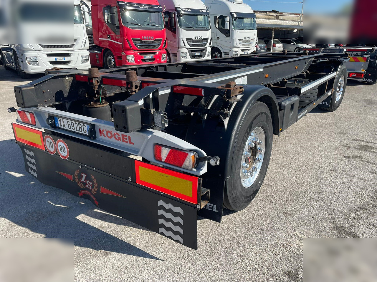 KÖGEL - Container transporter/ Swap body trailer: picture 1 KÖGEL - Container transporter/ Swap body trailer: picture 1