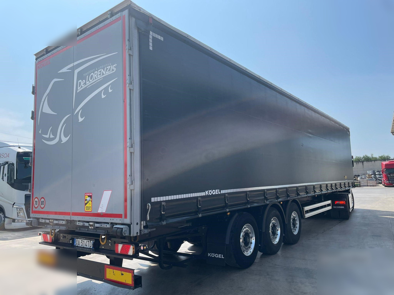 KÖGEL - Curtainsider semi-trailer: picture 3 KÖGEL - Curtainsider semi-trailer: picture 3