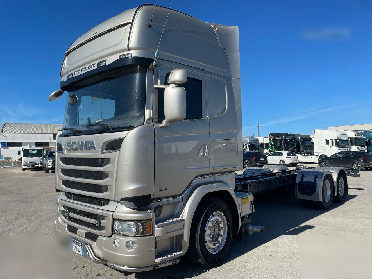 SCANIA R580 - Cab chassis truck: picture 1 SCANIA R580 - Cab chassis truck: picture 1
