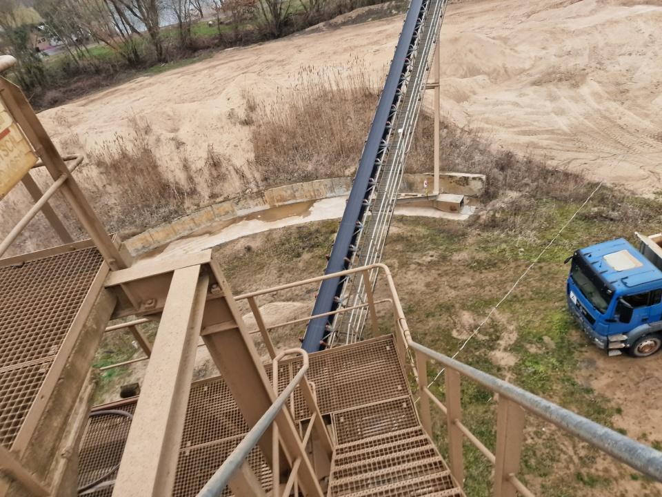 Bleichert 650mm × 40m Schwenkband - Belt conveyor: picture 1 Bleichert 650mm × 40m Schwenkband - Belt conveyor: picture 1