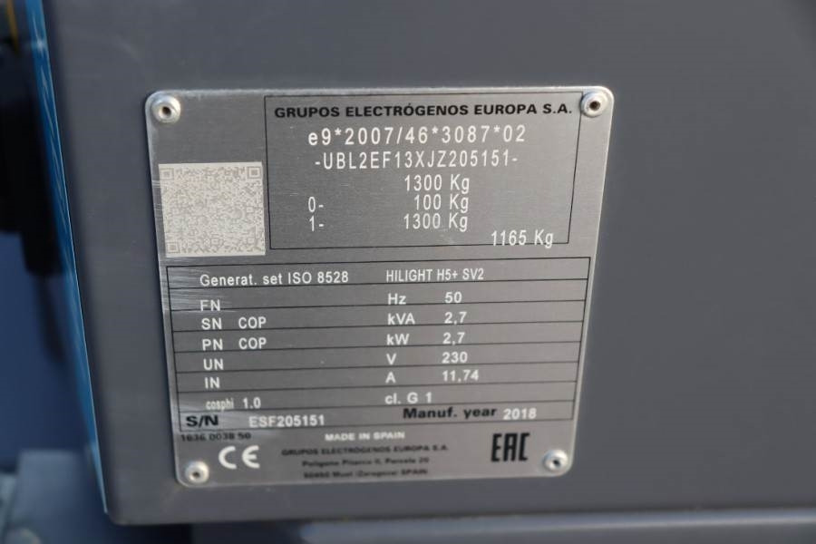 Lighting tower Atlas Copco HiLight H5+ SV2 Valid inspection, *Guarantee! Max: picture 11